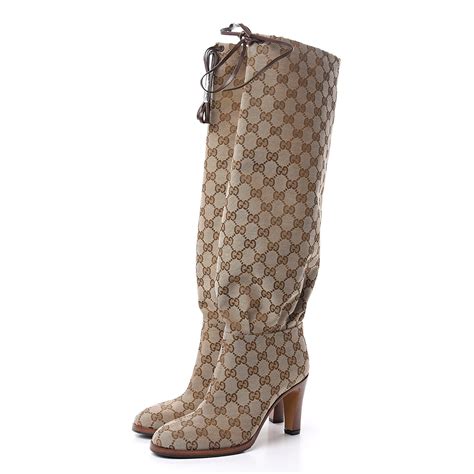 gucci monograms|Gucci monogram boots.